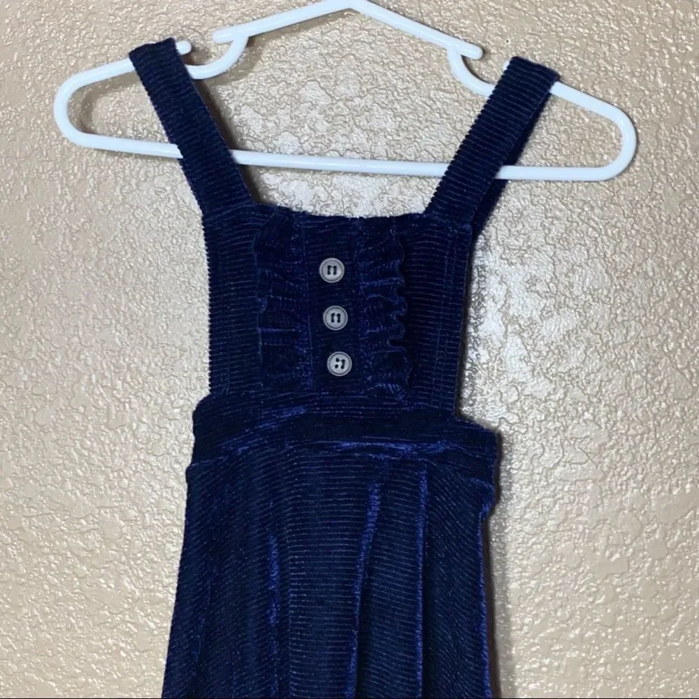 ‎Heart & Arrow toddler girl blue dress